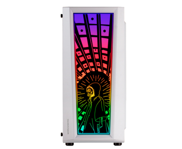 CAJA SEMITORRE MCART BLANCO ATX MARS GAMING
