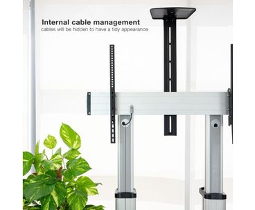 SOPORTE SUELO 60''-100'' PLATA TOOQ