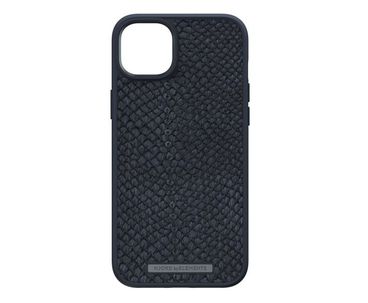 FUNDA MAGESAFE IPHONE 12/13/14 PIEL DE SALMON NEGRO NJORD