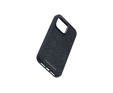 FUNDA MAGSAFE IPHONE 12/13/14 PRO MAX PIEL DE SALMON NEGRO NJORD