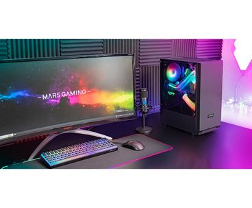 CAJA SEMITORRE MCN2 NEGRO ATX MARS GAMING
