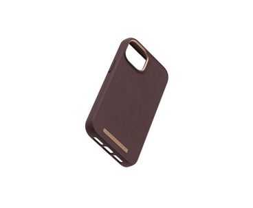 FUNDA MAGSAFE IPHONE 12/13/14 PIEL MARRON OSCURO NJORD