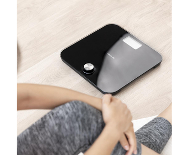 BASCULA DE BAÑO SURFACE PRECISION 10000 HEALTHY NEGRO CECOTEC
