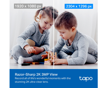 TP-LINK CAMARA IP VIGILANCIA 2K WIFI 360 INDOOR