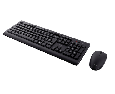 KIT TECLADO + RATON WIRELESS PRIMO NEGRO TRUST