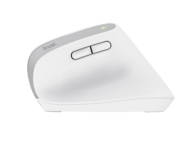 RATON OPTICO WIRELESS ERGONOMICO VERTICAL BAYO+ BLANCO TRUST