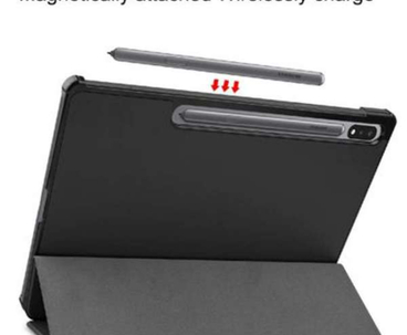 FUNDA TABLET SAMSUNG GALAXY TAB S9/S9 FE SMART TRI-FOLD NEGRO JUST IN CASE