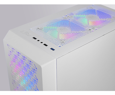 CAJA SEMITORRE ATX MC-GEO FRGB BLANCO MARS GAMING