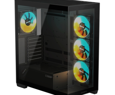 GIGABYTE CAJA SEMITORRE C500 PANORAMIC STEALTH