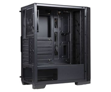CAJA SEMITORRE ATX NOVA MESH SE RGB TEMPERED GLASS BLACK BITFENIX