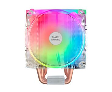 VENTILADOR UNIVERSAL MCPU66 DUAL ARGB NEGRO MARS GAMING