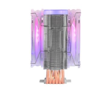 VENTILADOR UNIVERSAL MCPU66 DUAL ARGB NEGRO MARS GAMING