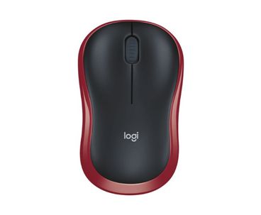 RATON OPTICO WIRELESS M185 ROJO LOGITECH