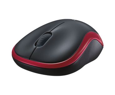 RATON OPTICO WIRELESS M185 ROJO LOGITECH