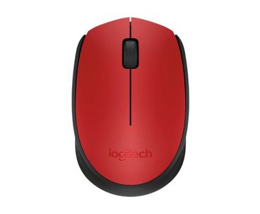 RATON OPTICO WIRELESS M171 ROJO LOGITECH