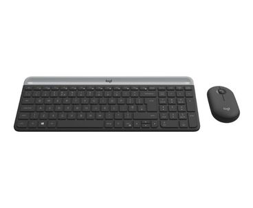 TECLADO + RATON WIRELESS MK470 SLIM NEGRO LOGITECH